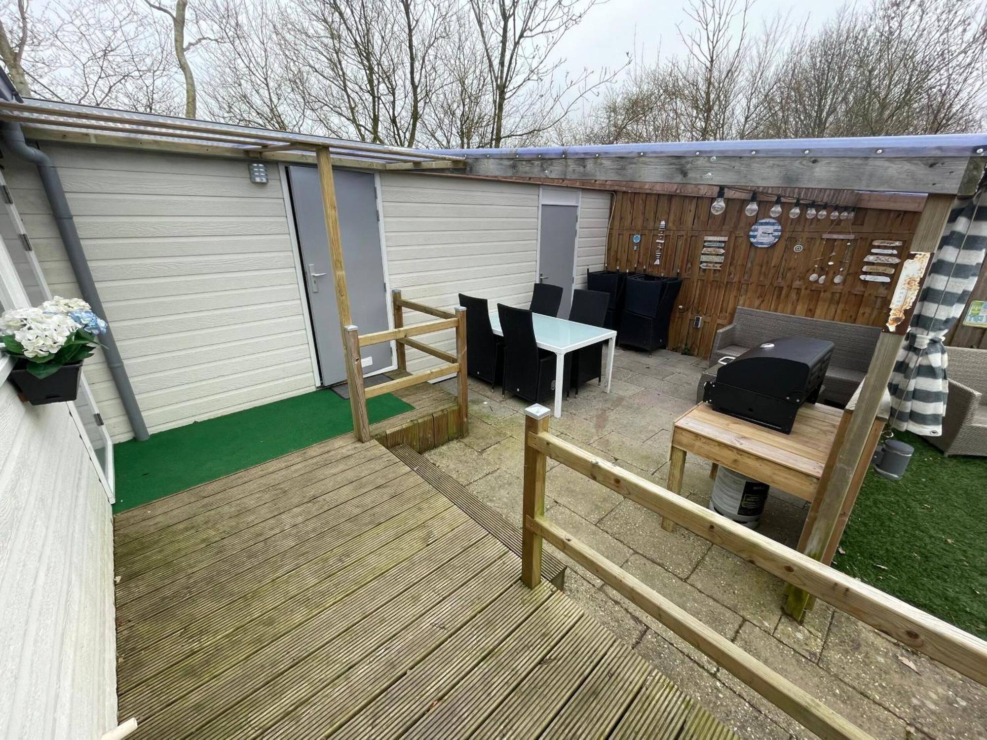 Luxe Chalet Friesland I14 - 5 Pers Westergeest Extérieur photo